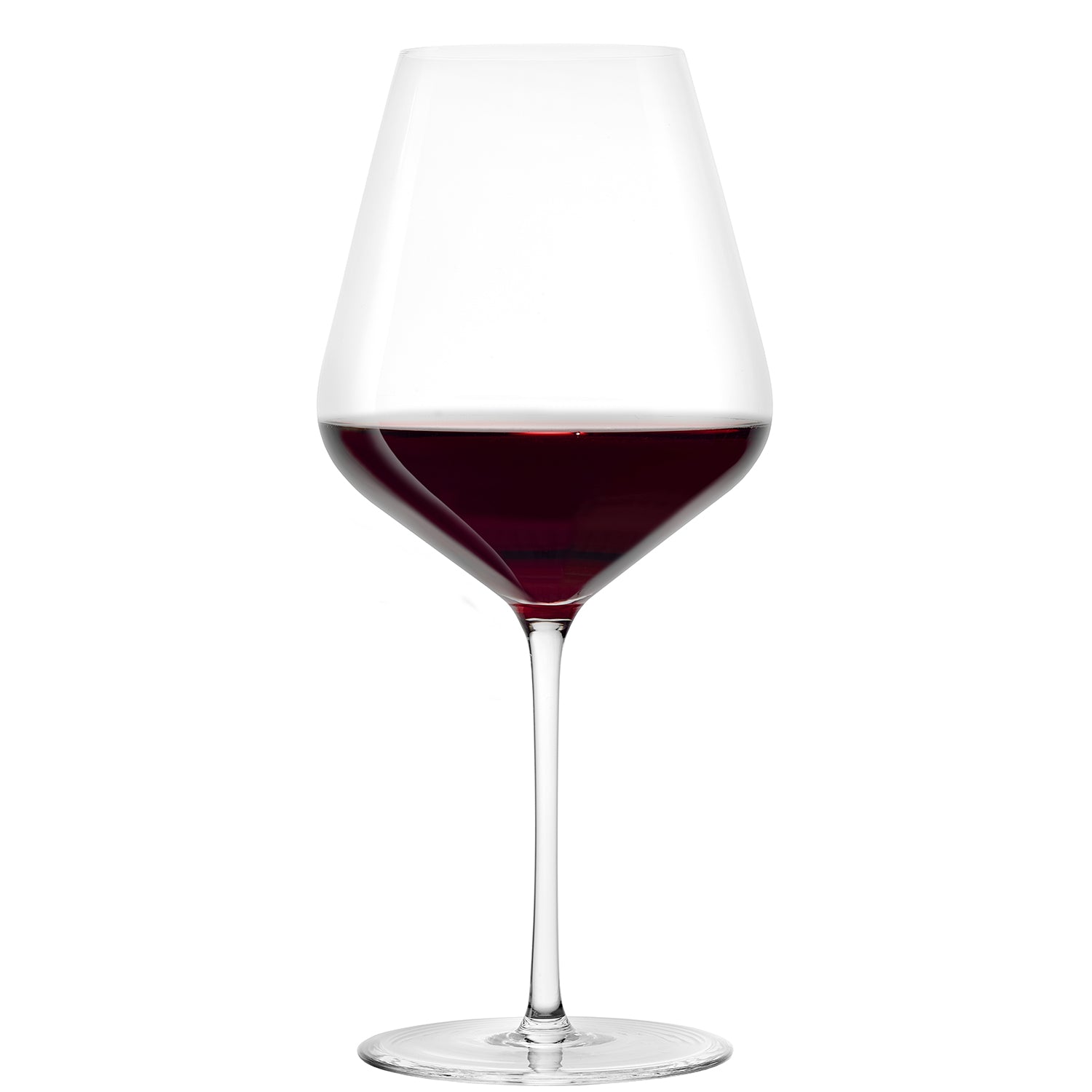 Light-Catching Burgundy Wine Glass 27 3⁄4 oz